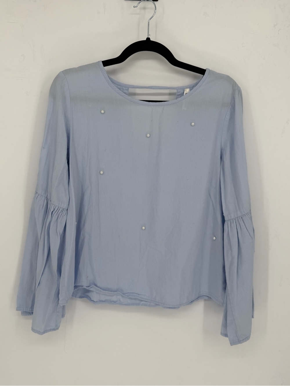 Bohemian Bell Sleeve with Pearl Detail